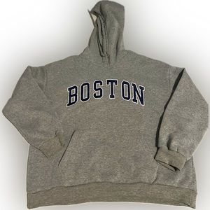 💖5/$25 Gray Boston hoodie size XL